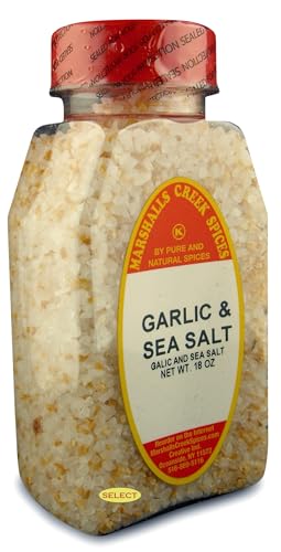 MARSHALLS CREEK SELECT SPICES SEA SALT AND GARLIC BLEND 18 OZ.