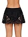 ACKKIA Women's Lace Crochet Skirted Bikini Bottom Swimsuit Short Skort Swimdress