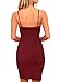 Zalalus Women's Summer Dresses 2024 Spaghetti Straps Sleeveless Bodycon Party Dress