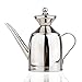 Fladess Stainless Steel Oil Can Vinegar Pot Bottle Container Storage Leak-proof (500ml)