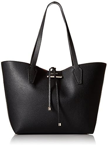 GUESS Bobbi Pebble Inside Out Tote, Black/Multi in Oman Whizz Totes