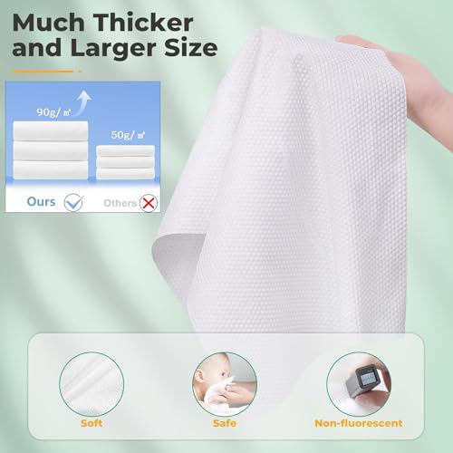Large Disposable Towels | 20 Pack, Bath Towels(70x140cm) and Compressed Towel Tablets(30x24cm) Set, Travel Essentials Thicken and Soft Disposable Wash/Body Towel for Hotel bathroom Beach Swimming