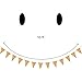 ThxToms (15 Pcs) Burlap Banner, DIY Party Decor for Birthday, Wedding, Baby Shower and Graduation, 14.5ft