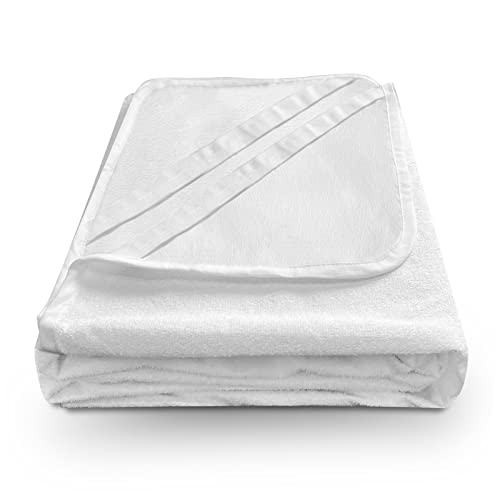 Bedecor Doppelpack Matratzenschoner Wasserdicht Wasserundurchlässige Matratzenauflage Baumwolle 120x200 cm