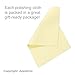 Modern Artisans Sunshine Polishing Cloth for Sterling Silver, Gold, Brass and Copper Jewelry (1 Cloth), 5 x 7.5, Tube Container