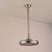 HANEBATH 12 Inch Ceiling Mount Shower Arm with Flange, Brushed Nickel Shower Head Extension Arm, Thick 304 Stainless Steel
