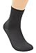 MSG Men’s 5 Pack Pure Color Comfort Thick Bamboo Fiber Crew Socks #ZR2 (Mixed01)