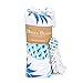 Bonita Beach Collection Round 'Roundie' Beach Towel Thick Terry Cotton with Fringe Tassels - Various Designs & Colors (The Maui (Blue Pineapple))