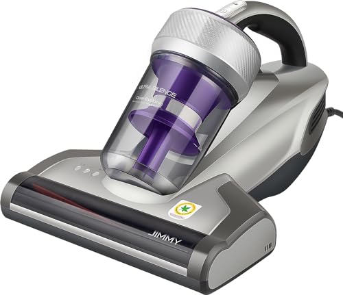 Jimmy Mattress Vacuum Cleaner, Anti-allergen Bed Vacuum Cleaner with UV-C Light & High Heating Tech, 14Kpa Suction 480W Powerful Handheld Vacuums for Dust & Pet Hair(JV35, Corded) Jimmy Mattress Vacuum Cleaner, Anti-allergen Bed Vacuum Cleaner with UV-C Light & High Heating Tech, 14Kpa Suction 480W Powerful Handheld Vacuums for Dust & Pet Hair(JV35, Corded)