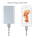 LOVRI 3Pack 3FT 6FT 10FT Nylon Braided Tangle Free Lightning Charging Cable Cord with Aluminum Heads for iPhone 6/6s/6 Plus/6s Plus/5/5c/5s/SE, iPad Mini Air iPod Nano Touch (gold & gray)