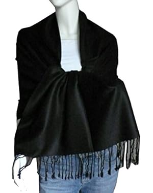Large Soft 100% Twill Pashmina Scarf Shawl Wrap