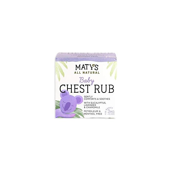 Maty's All Natural Baby Chest Rub, 1.5 oz (Bundle of 2)