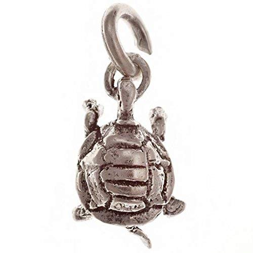 Tortoise Pendant Silver Turtle Chain 925 Lucky Charm