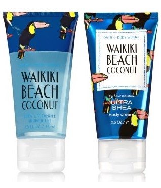 Amazoncom Bath And Body Works Duo Waikiki Beach Coconut