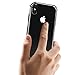 iPhone X Case, SKONYON Apple iPhone X Crystal Clear Shock Absorption Technology Soft TPU Cover Case for iPhone X (2017) - Clear