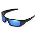 Walleva Ice Blue Coated Polarized Replacement Lenses for Oakley Gascan Sunglasses