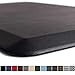 GORILLA GRIP Comfortable Cushioned Kitchen Mats for Floor, 39x20, Waterproof and Stain Resistant Soft Top, 3/4 Inch Thick Ergonomic Standing Desk Anti Fatigue Mat, Foam Supports Ankles and Feet, Black