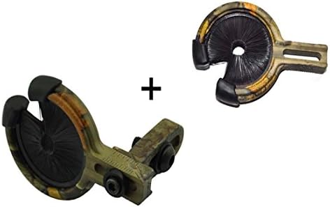 Albertu Camo Medium Arrow Rest + An Arrow Rest Replacement Brush for Compound Bow