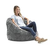 Big Joe Lux Milano in Shag, Grey