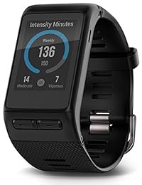 Garmin vívoactive HR GPS Smart Watch, X large fit   Black (Renewed)