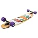 Loaded Boards Dervish Sama Bamboo Longboard Skateboard Complete (83a Durian, Flex 1)