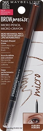 Maybelline New York Brow Precise Micro Pencil, 265 Auburn by Unknown