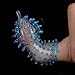 Crystal Spike Finger Sleeve Finger Stimulator Condom Sex Toy Adult Toy - Color Random