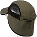 UV 50+ Talson Short Flap Cap - Olive