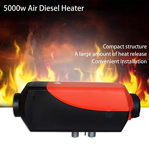 5KW 12V/24V Air Diesel Heater Plarnar,Vans, Trucks, RV, Motorhome Trailer, Boats 5000W Vehicle Heater