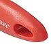 Rachael Ray Kitchen Gadgets Vegetable/Fruit Peeler with Brush, 3-In-1 Tool, Red