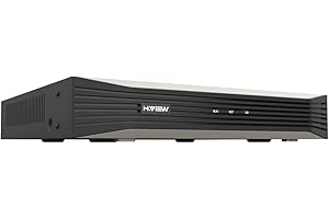 H.VIEW 8 Channel 4K POE NVR Network Video Recorder 4K/8MP/6MP/5MP/4MP/3MP/1080p/720p Support 8x8MP/4K IP Security Cameras, Max up to 6TB Hard Drive(Not Included), Support All Our poe IP Cameras