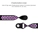 DEKER Bands Compatible with Fitbit Versa/Versa Lite/SE Smartwatch Bands, Breathable Soft Silicone Adjustable Replacement Bracelet Strap Wristbands (Large 6.7-8.9