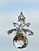 Hanging Crystal Angel Suncatcher, Rainbow Maker, Protection Guardian Angel Ornament, Healing