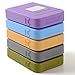 5 X iDsonix Professional Premium Anti-Static Hard Drive Protection Box for 3.5 Inch HDD Storage Moistureproof Dustproof Shockproof