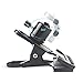 MDW 2 Pcs Tripod Clip Clamp Mount for HTC Vive/Vive Pro,for Oculus Rift with 360 Swivel Tripod Mini Ball Head Standard 1/4