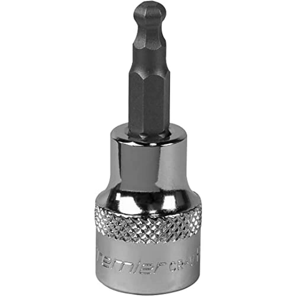 Sealey SBBH003 5mm 3/8"Sq Drive Hex Ball-End Socket Bit