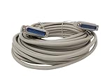 Your Cable Store 50 Foot DB25 25 Pin Serial Port Cable Male/Male RS232