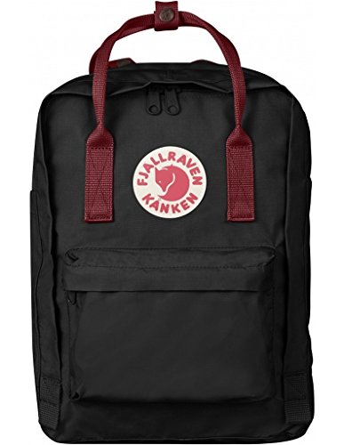 kanken black ox red