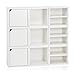 Way Basics Closet Organizer and Storage - Modular Connect Open Cube (Tool-free Assembly)