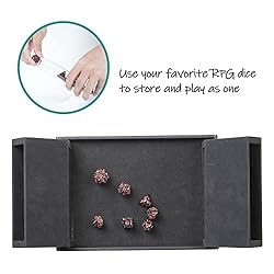 Dice Tray and Dice Tower - 3 in 1 DND Dice Rolling