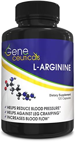 Potent L-Arginine Supplement – 400 mg Vegetarian Capsules - Faster Muscle Growth - Increases Nitric Oxide Levels – Added L-Citrulline and Calcium – 100% Satisfaction Guarantee!