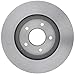 ACDelco Gold 18A1424 (19175233) Black Hat Front Disc Brake Rotor