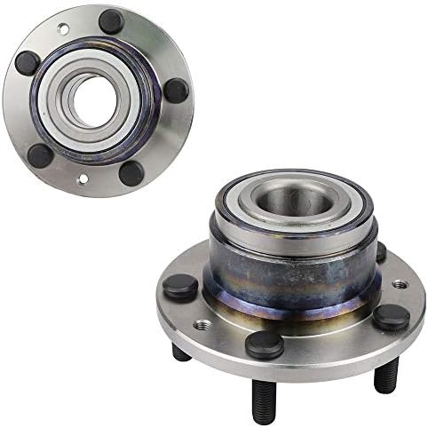FerryLife New Wheel Bearing Hub Assembly, Rear Left/Right Side, fit for 2006-2012 Ford Fusion, 2006 Lincoin Continental & Zephyr, 2003-2008 Mazda 6, 2006-2011 Mercury Milan (FWD), w/o ABS (Pack of 2)