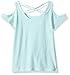 The Children's Place Big Girls' Cold Shoulder T-Shirt, Icelandic, M (7/8)
