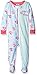 The Children's Place Girls' Printed Stretchie Footie PJs