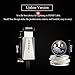 AHOMASH Compatible with iPhone iPad to HDMI Cable for TV - 1080P HD Digital AV Adapter, Screen Mirroring to TV/Projector/Monitor - 6.6ft, Silvery