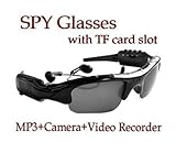 Sunglasses 4 in 1 MP3 Player DVR Mini Camera Camcorder Video Recorder Support Micro SD Card