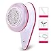 (2018)Fabric Shaver, Rechargeable Lint Fuzz Pill Remover Sweater Pilling Lint Shaver Defuzzer For Clothes Fluff Curtain with USB Cable 2 Replaceable Batteries and Replacement Blade