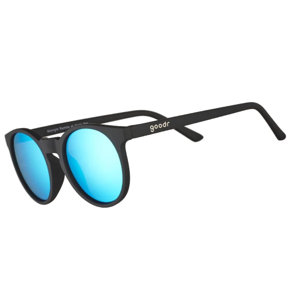 Goodr Carls Inner Colour: Midnight Ramble at Circle Bar Sunglasses, Multicoloured, One Size