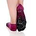 Great Soles Women's Ombre Dyed Grip Socks for Pilates, Yoga, and Barre